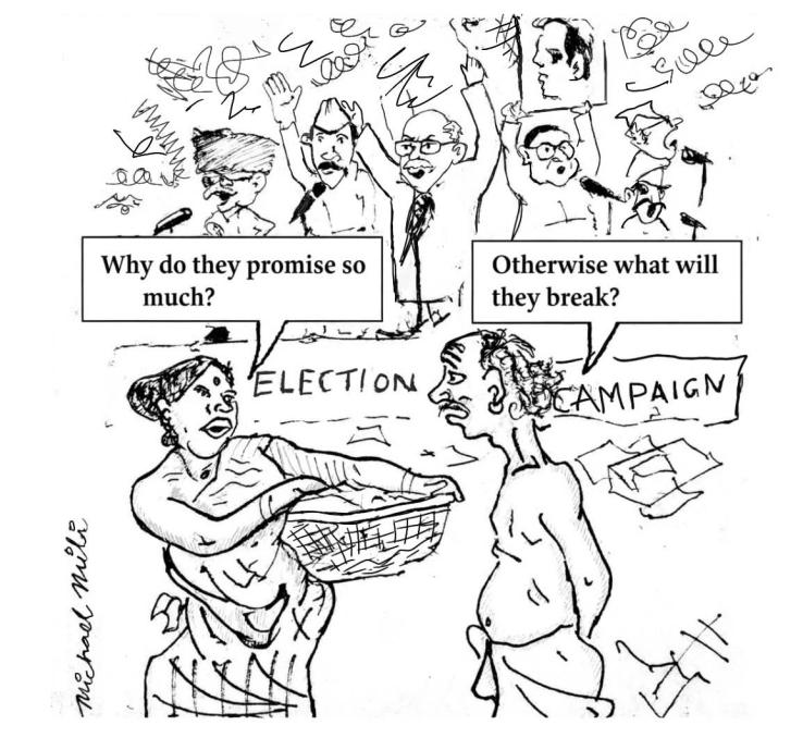 Untitled cartoon by Michael Mili