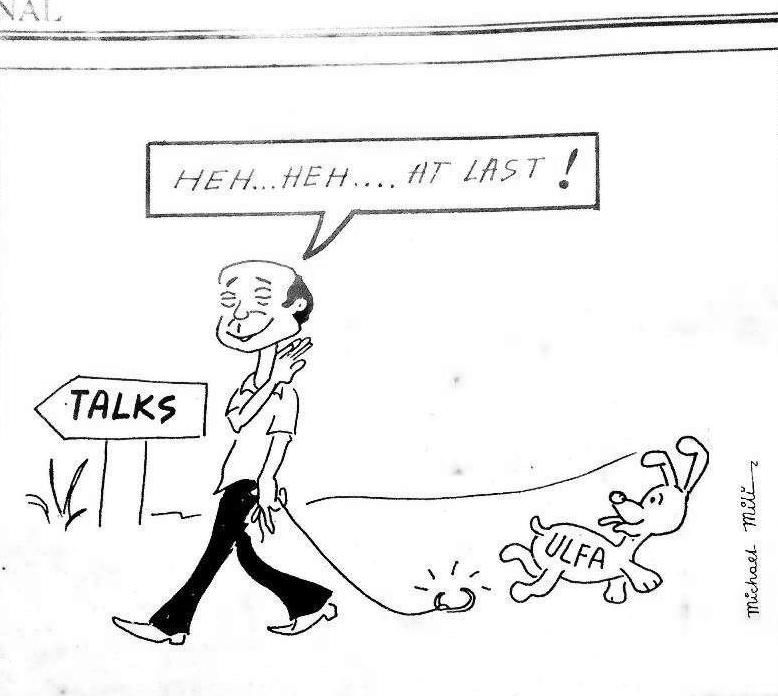 Untitled cartoon by Michael Mili